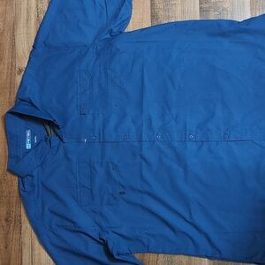 Heybo The Beaufort Performance Short Sleeve • Dark Navy • Blue Size 4XL NWOT